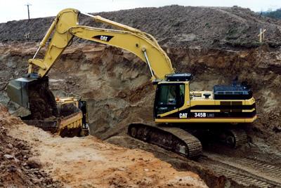 Excavation in raised beach at Killane